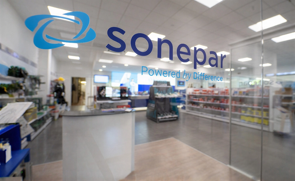 Sonepar sonic identity supporting brand experience in electrical distribution branches